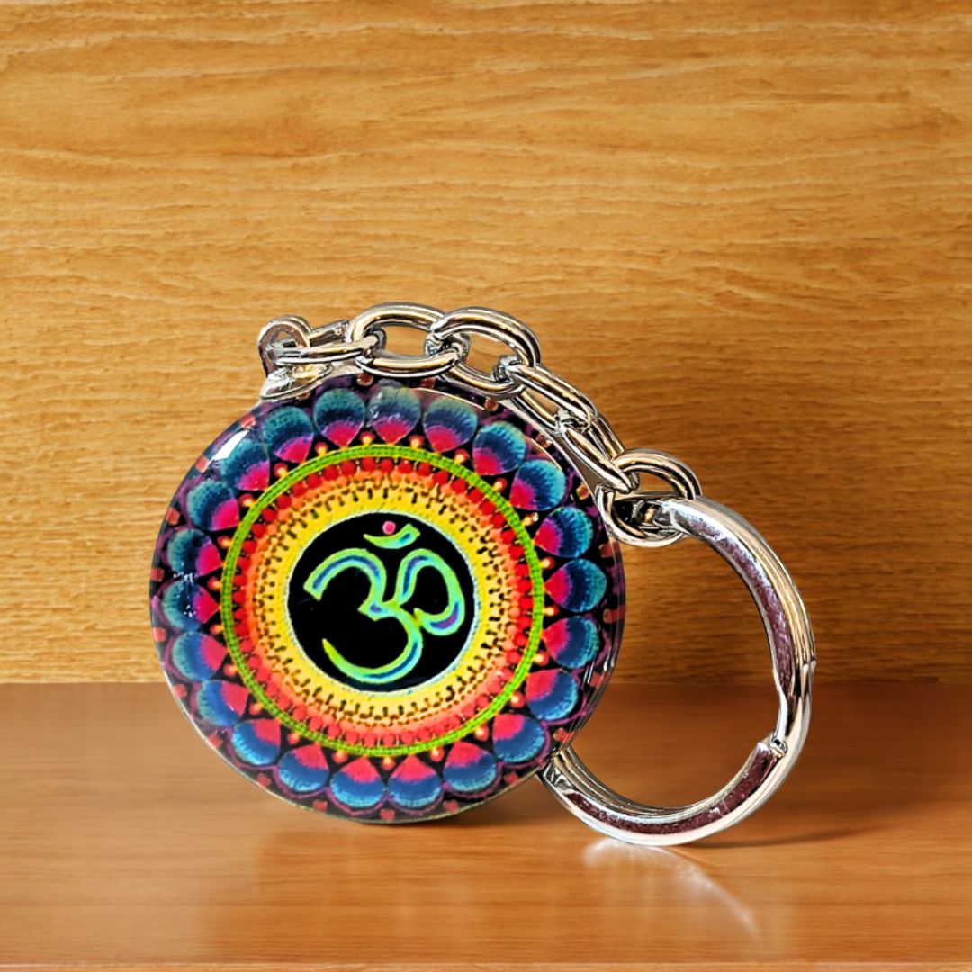 Om Keychain