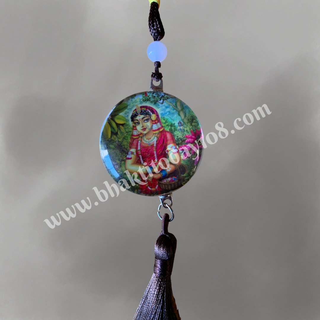 Radha Krishna Car/Wall Hanging