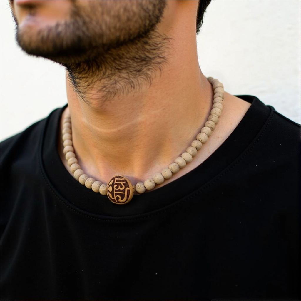 Pure Tulasi Mala with Radha Bead